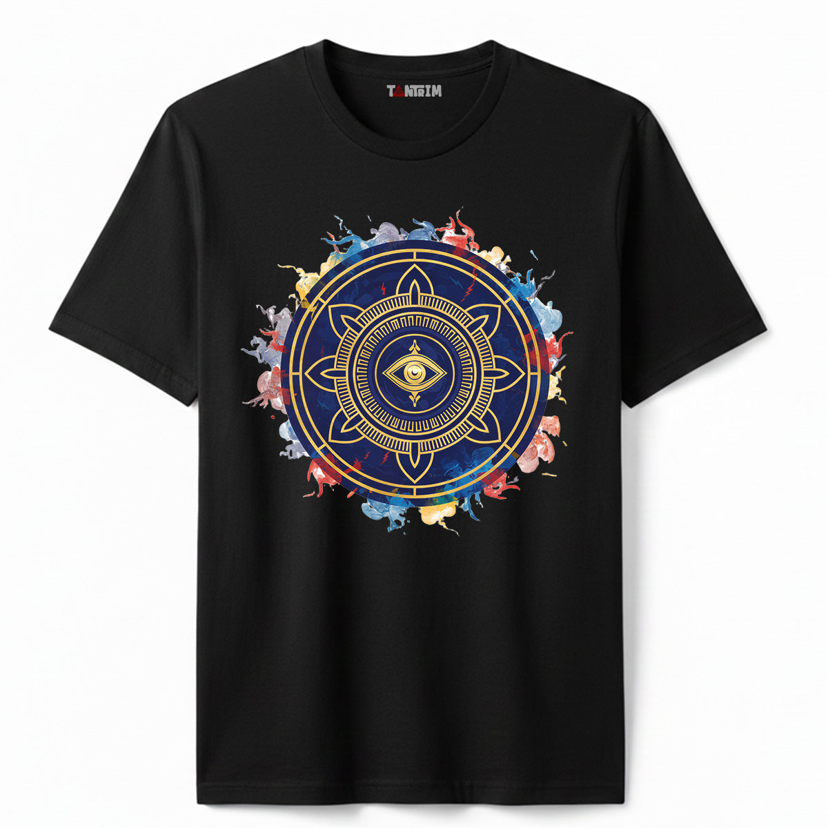 The Drishti Raksha Shield Tee (Black) | Wearable Tantrim Energetic Protection