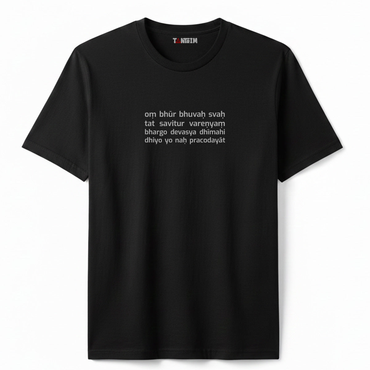 Gayatri Mantra Illumination Tee | Wearable Vedic Wisdom