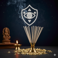 Abundance Amulet: Jasmine Scented Temple-Ingredient Incense (41-Day Evil Eye Ritual)
