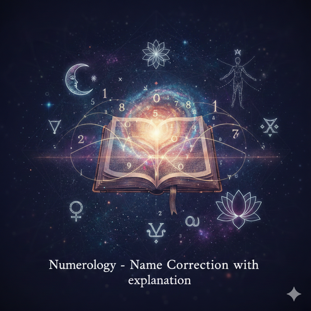 Numerology - Name Correction with explanation