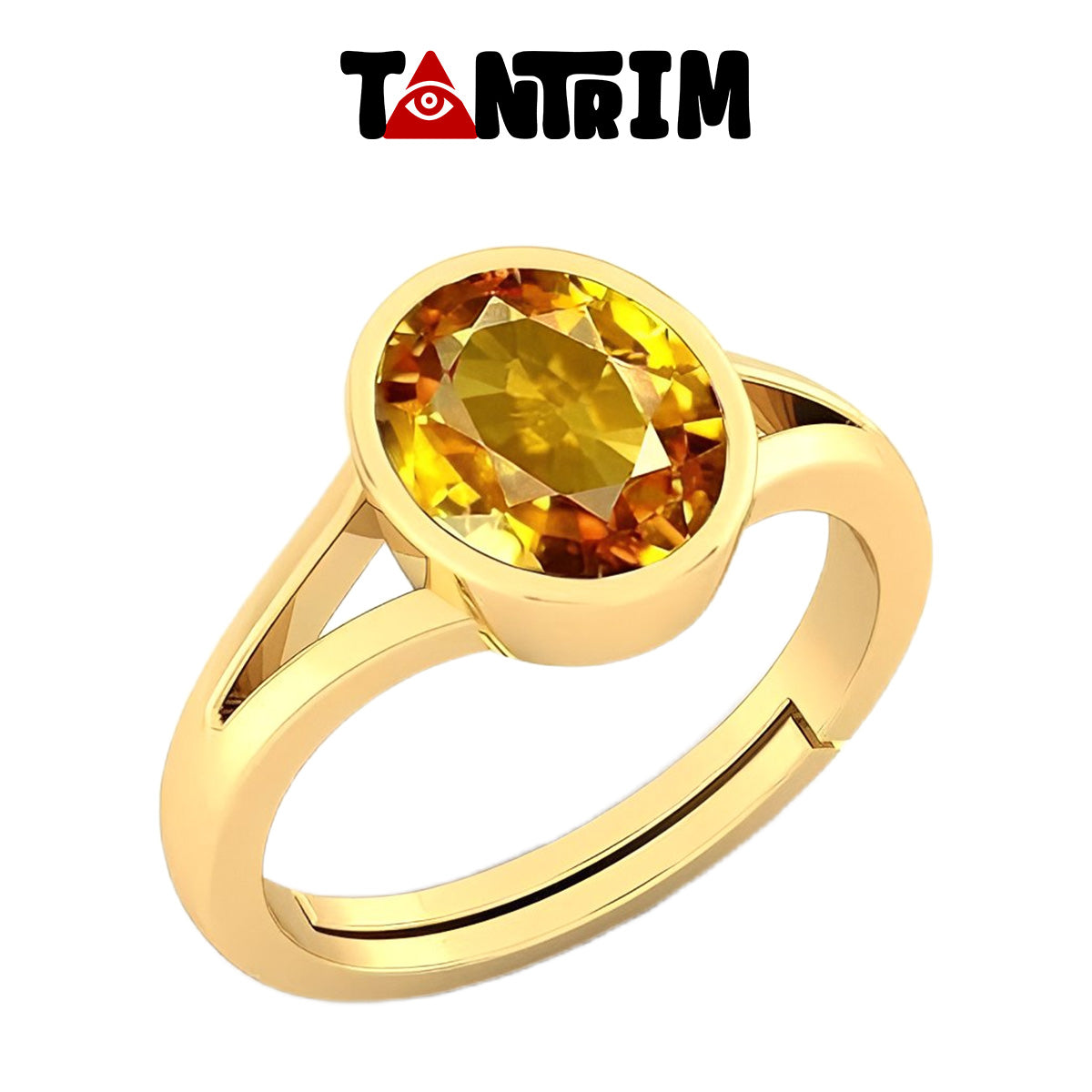 The Wisdom Yellow Sapphire Ring | Custom Crafted & Ritualistically Consecrated