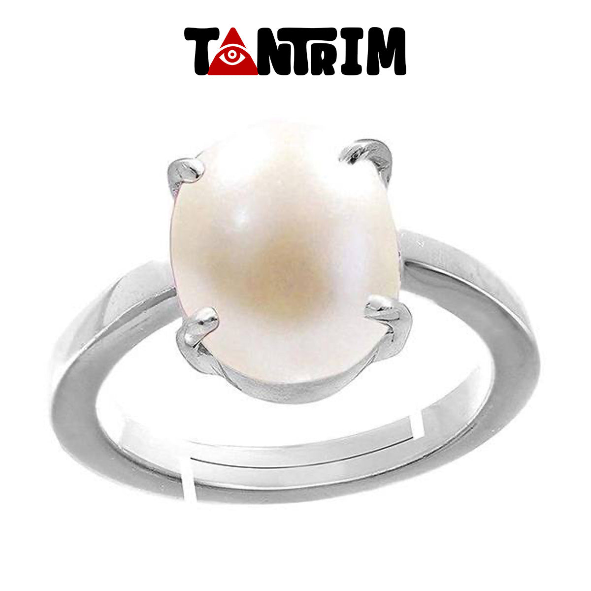 The Lunar Pearl Ring | Custom Crafted & Ritualistically Consecrated